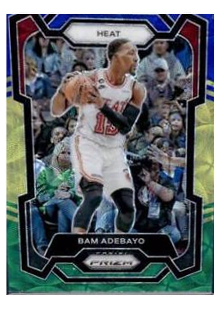 2023-24 Panini Prizm Base Set Bam Adebayo #66 card