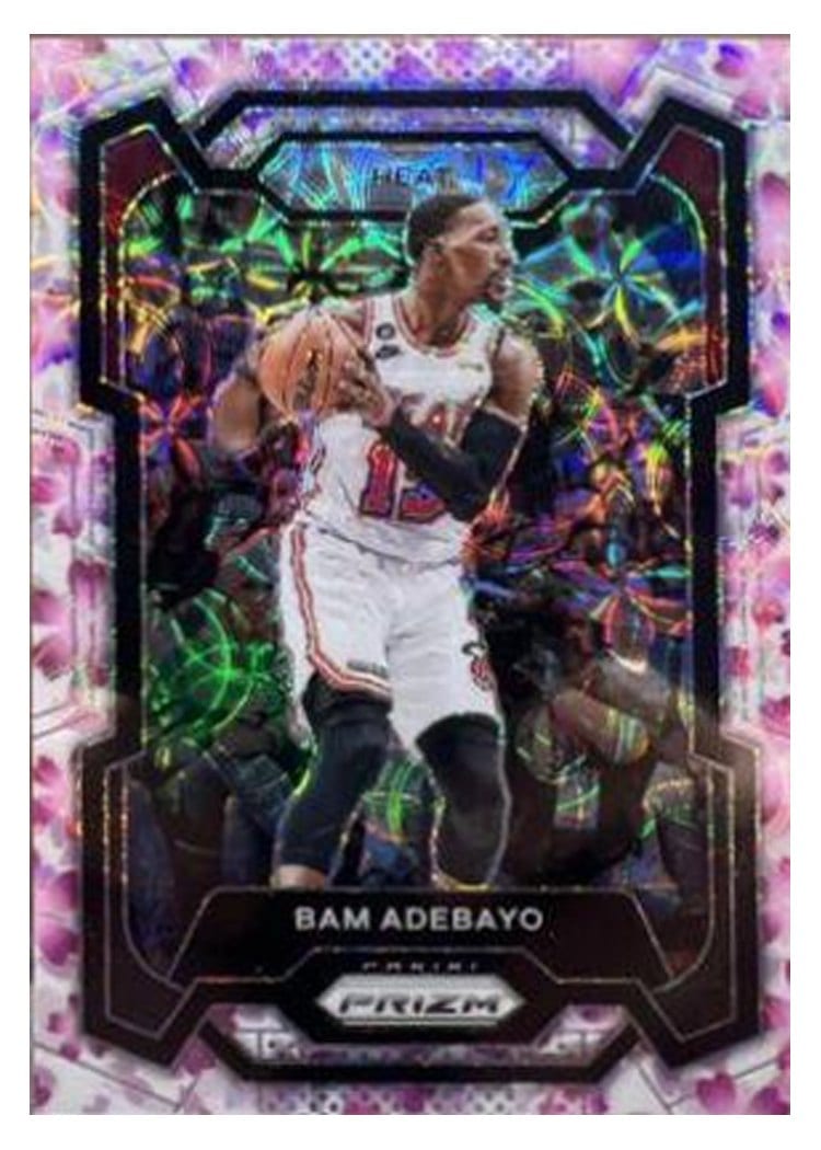 2023-24 Panini Prizm Base Set Bam Adebayo #66 card