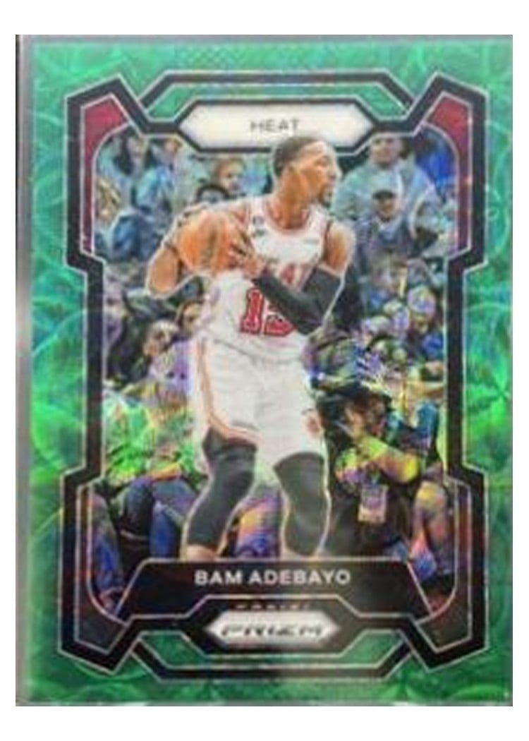 2023-24 Panini Prizm Base Set Bam Adebayo #66 card