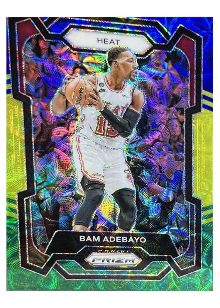 2023-24 Panini Prizm Base Set Bam Adebayo #66 card
