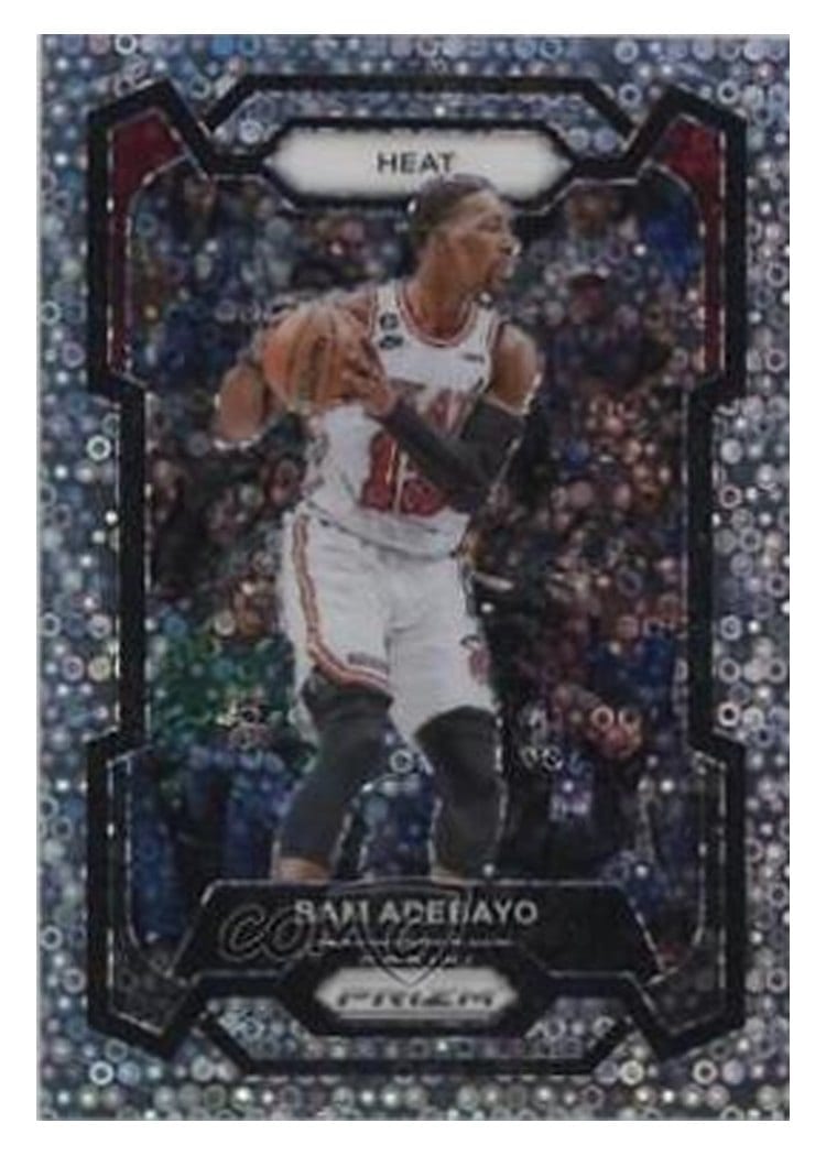 2023-24 Panini Prizm Base Set Bam Adebayo #66 card