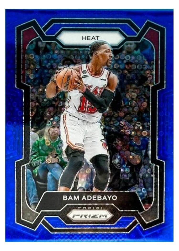 2023-24 Panini Prizm Base Set Bam Adebayo #66 card