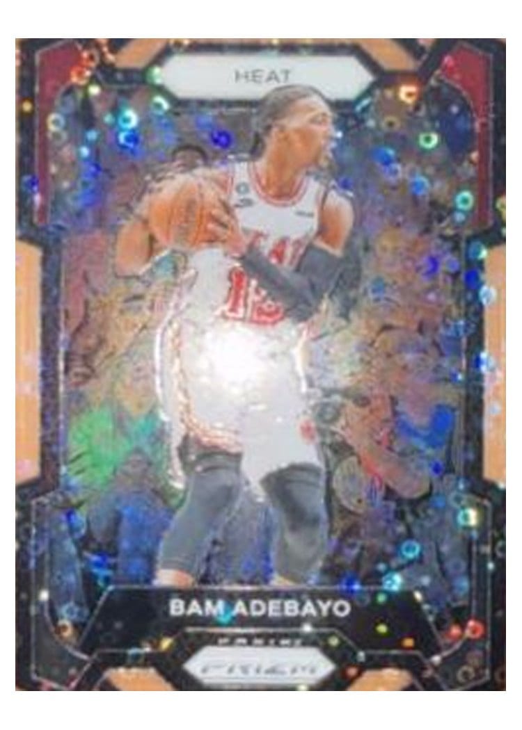 2023-24 Panini Prizm Base Set Bam Adebayo #66 card
