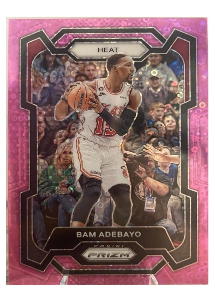 2023-24 Panini Prizm Base Set Bam Adebayo #66 card