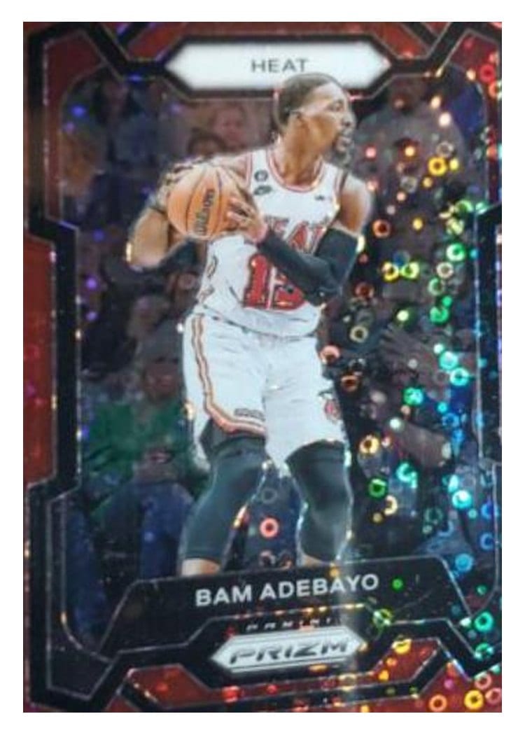 2023-24 Panini Prizm Base Set Bam Adebayo #66 card