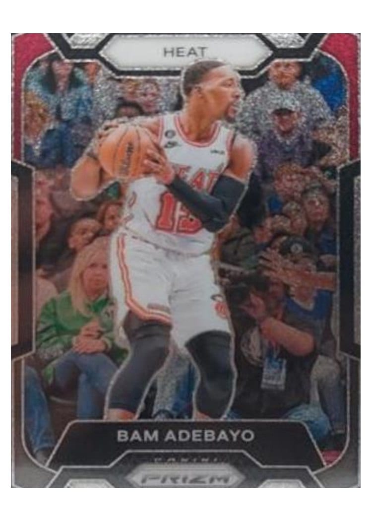2023-24 Panini Prizm Base Set Bam Adebayo #66 card