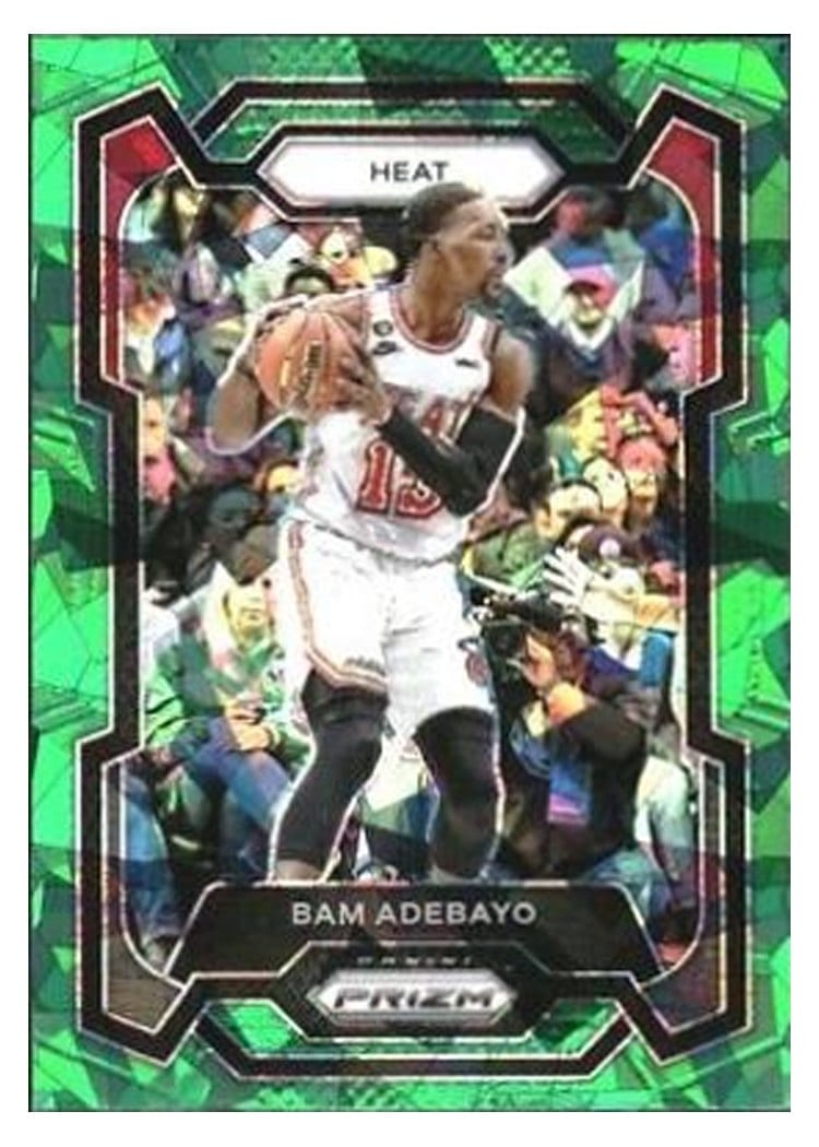 2023-24 Panini Prizm Base Set Bam Adebayo #66 card