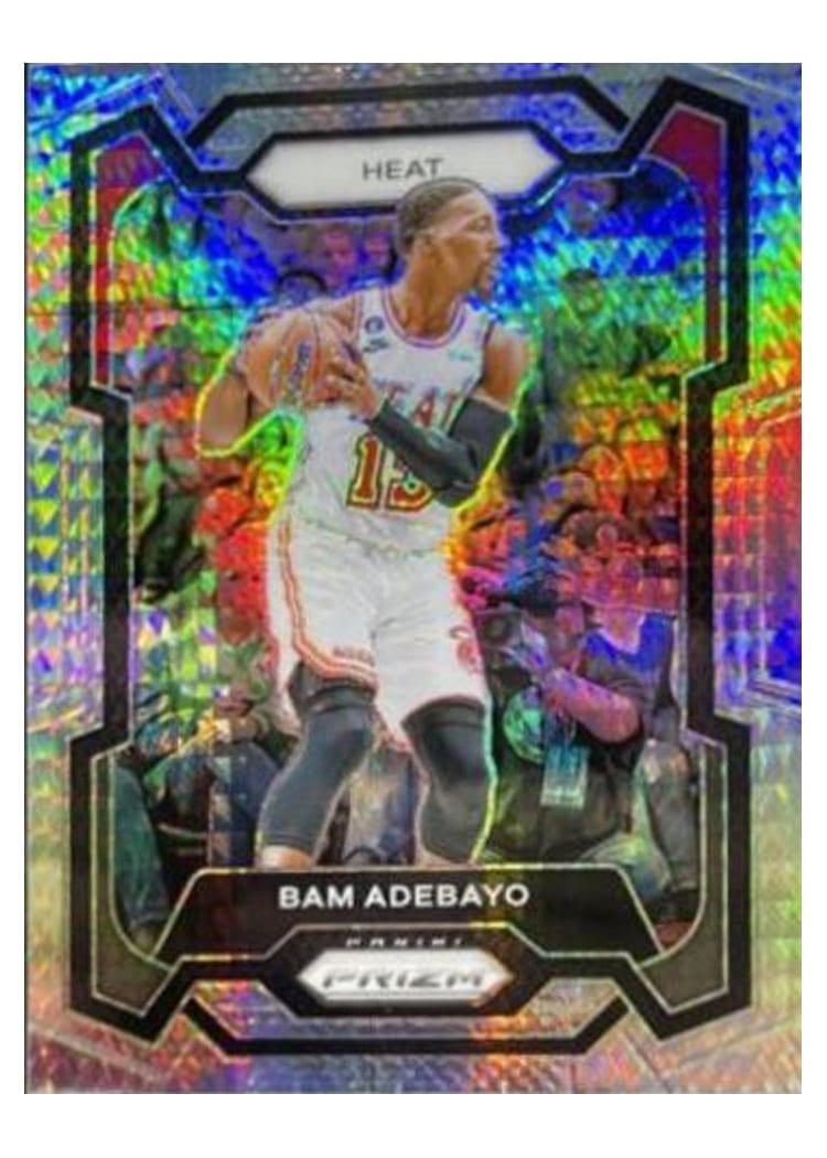 2023-24 Panini Prizm Base Set Bam Adebayo #66 card