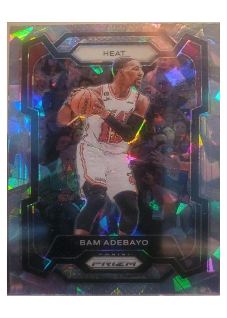 2023-24 Panini Prizm Base Set Bam Adebayo #66 card