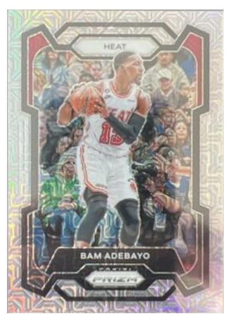 2023-24 Panini Prizm Base Set Bam Adebayo #66 card