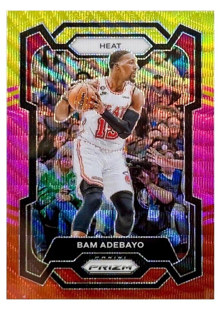 2023-24 Panini Prizm Base Set Bam Adebayo #66 card