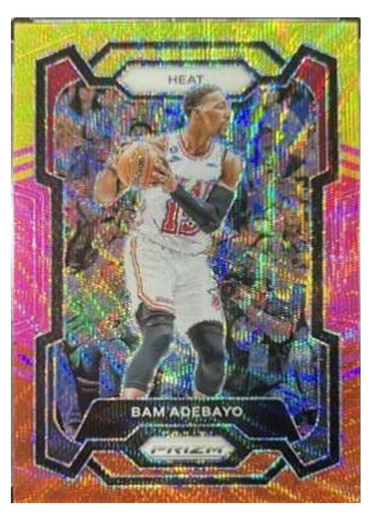 2023-24 Panini Prizm Base Set Bam Adebayo #66 card