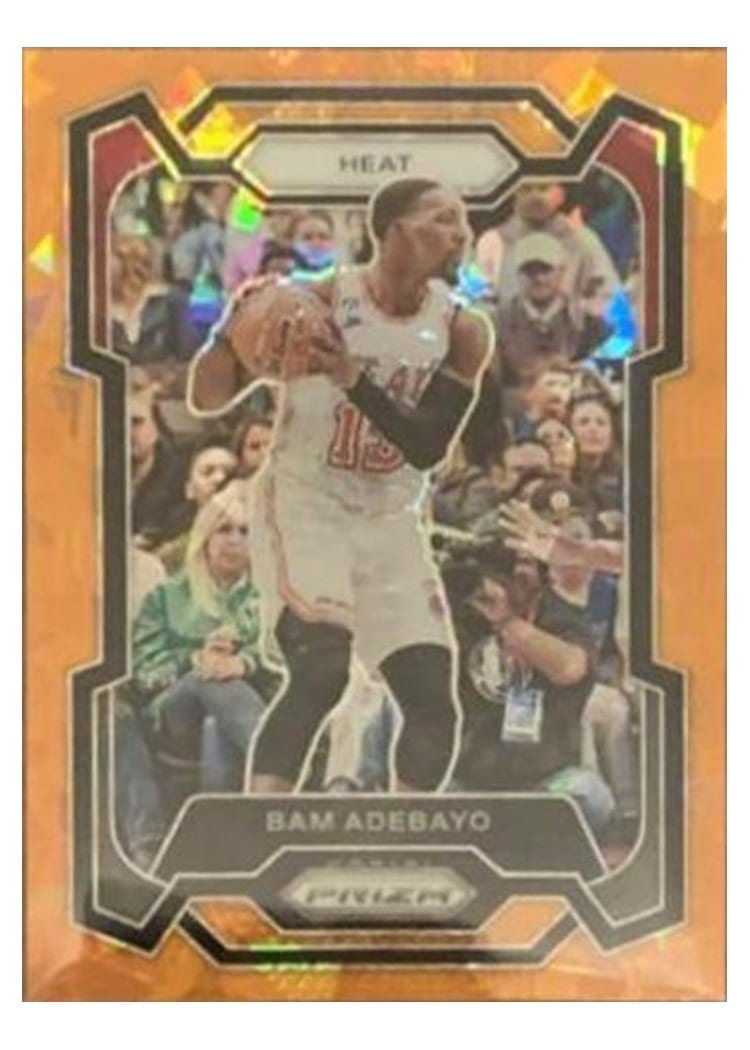 2023-24 Panini Prizm Base Set Bam Adebayo #66 card