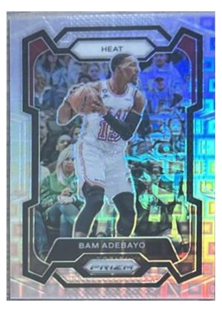 2023-24 Panini Prizm Base Set Bam Adebayo #66 card