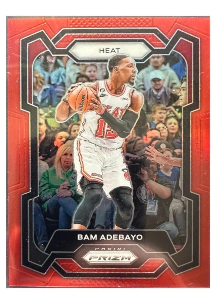 2023-24 Panini Prizm Base Set Bam Adebayo #66 card