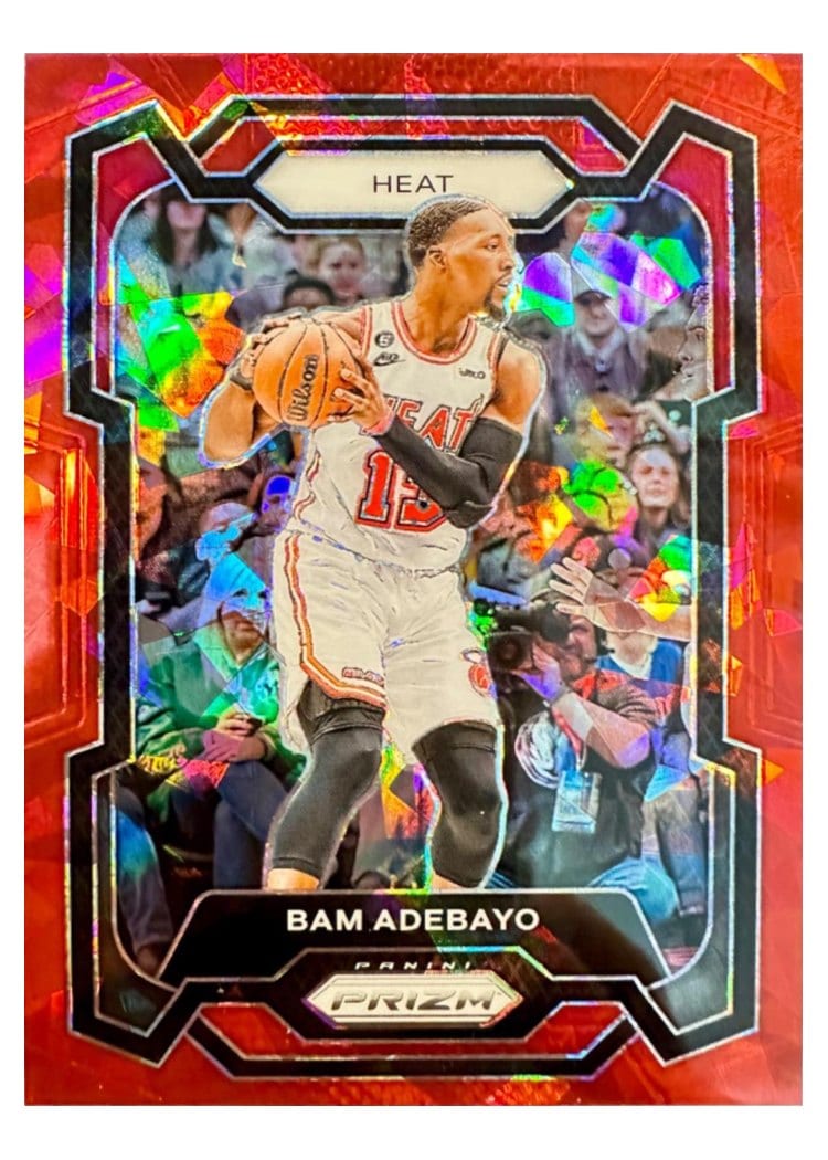2023-24 Panini Prizm Base Set Bam Adebayo #66 card