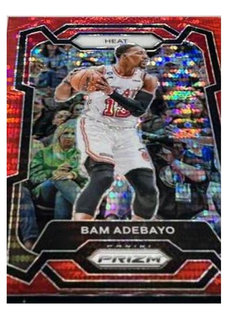 2023-24 Panini Prizm Base Set Bam Adebayo #66 card