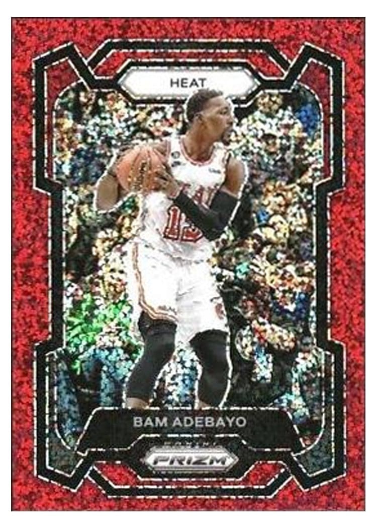 2023-24 Panini Prizm Base Set Bam Adebayo #66 card