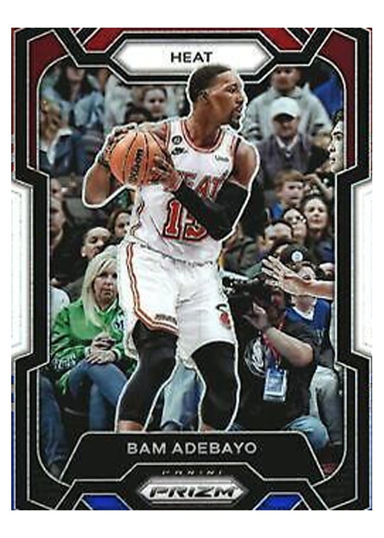 2023-24 Panini Prizm Base Set Bam Adebayo #66 card