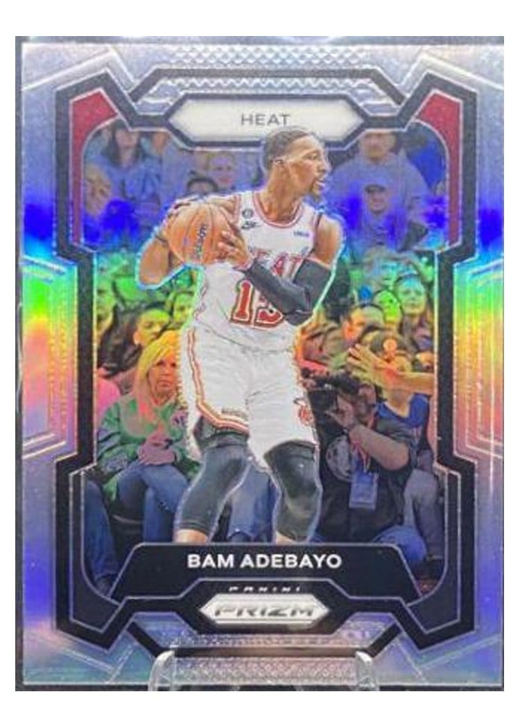 2023-24 Panini Prizm Base Set Bam Adebayo #66 card
