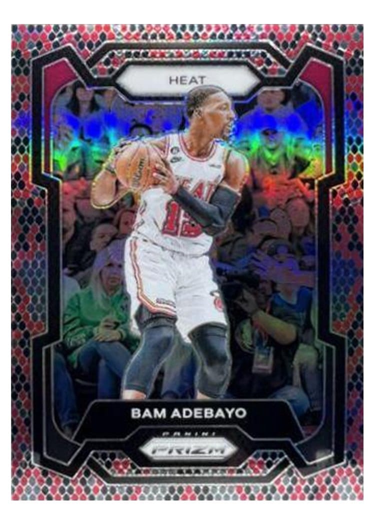 2023-24 Panini Prizm Base Set Bam Adebayo #66 card