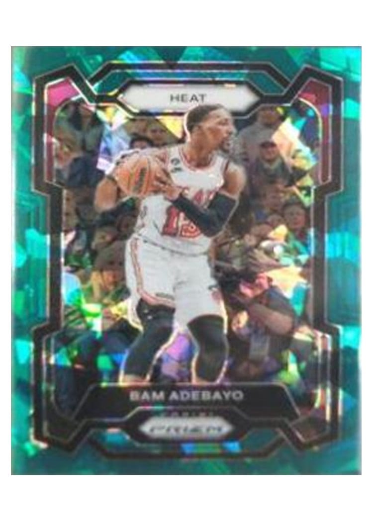 2023-24 Panini Prizm Base Set Bam Adebayo #66 card