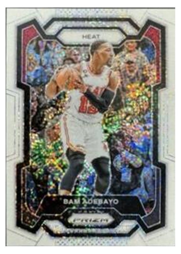 2023-24 Panini Prizm Base Set Bam Adebayo #66 card