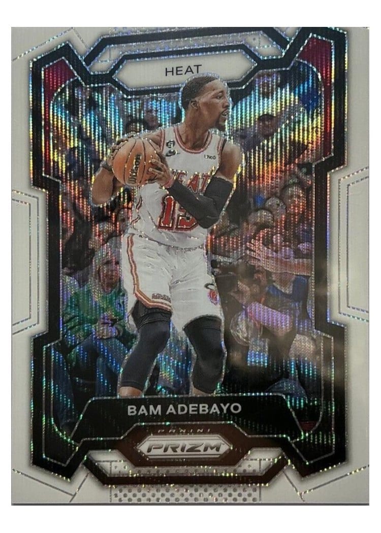 2023-24 Panini Prizm Base Set Bam Adebayo #66 card