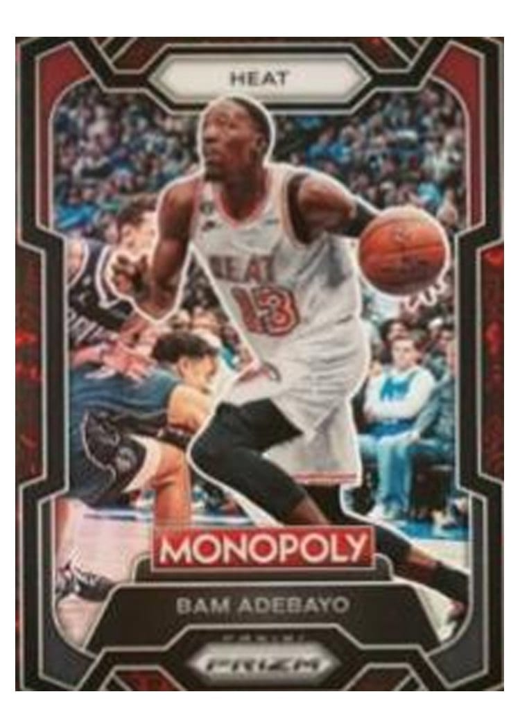 2023-24 Panini Prizm Monopoly Base Set Bam Adebayo #47 card