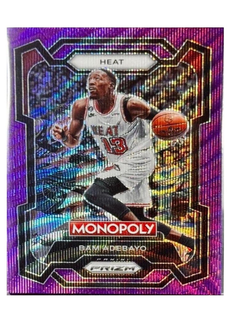 2023-24 Panini Prizm Monopoly Base Set Bam Adebayo #47 card
