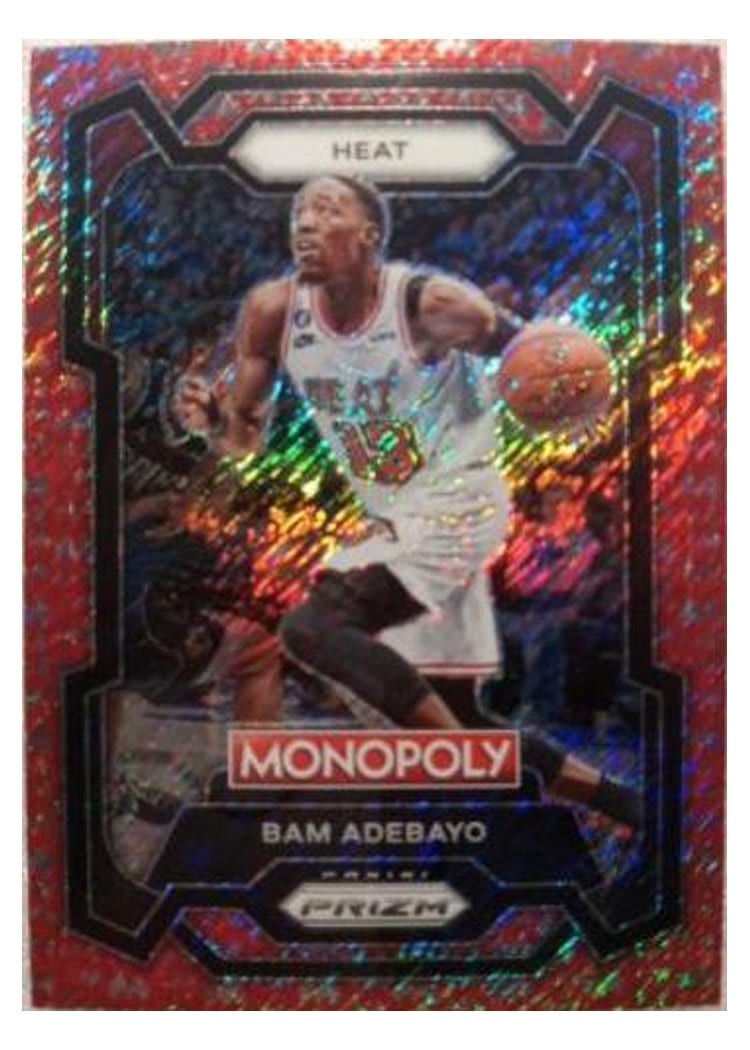 2023-24 Panini Prizm Monopoly Base Set Bam Adebayo #47 card