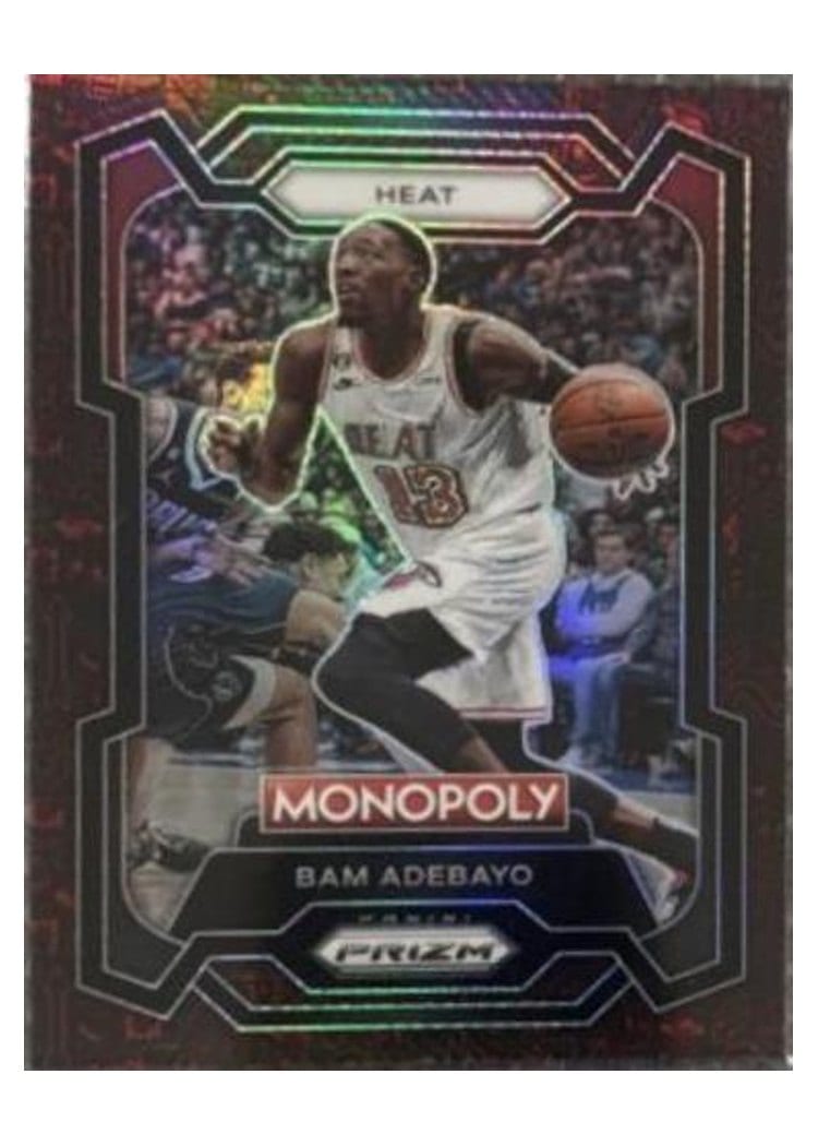 2023-24 Panini Prizm Monopoly Base Set Bam Adebayo #47 card