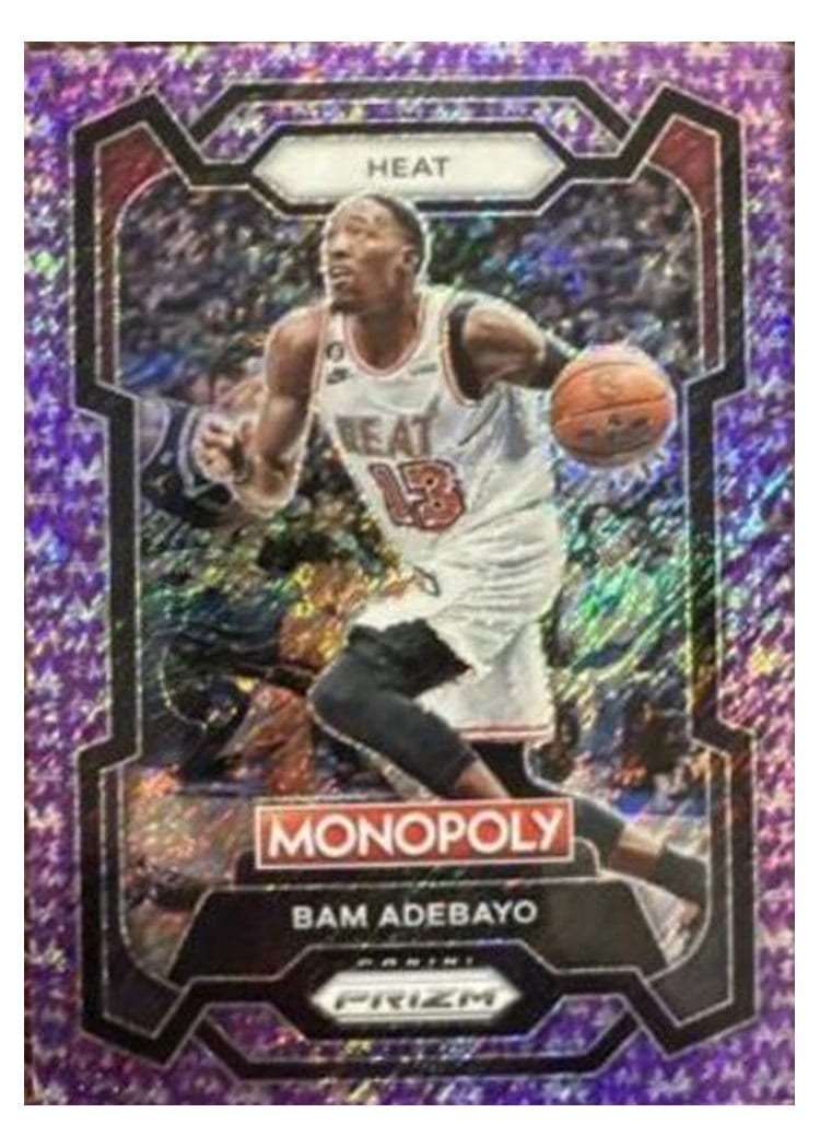 2023-24 Panini Prizm Monopoly Base Set Bam Adebayo #47 card