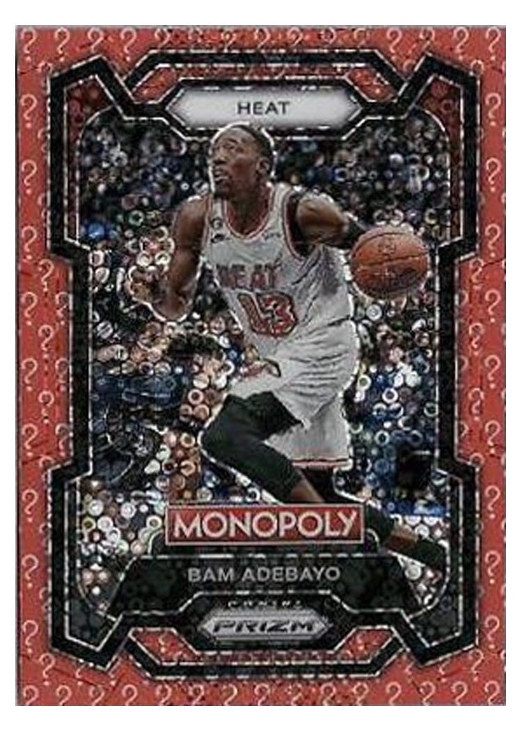 2023-24 Panini Prizm Monopoly Base Set Bam Adebayo #47 card