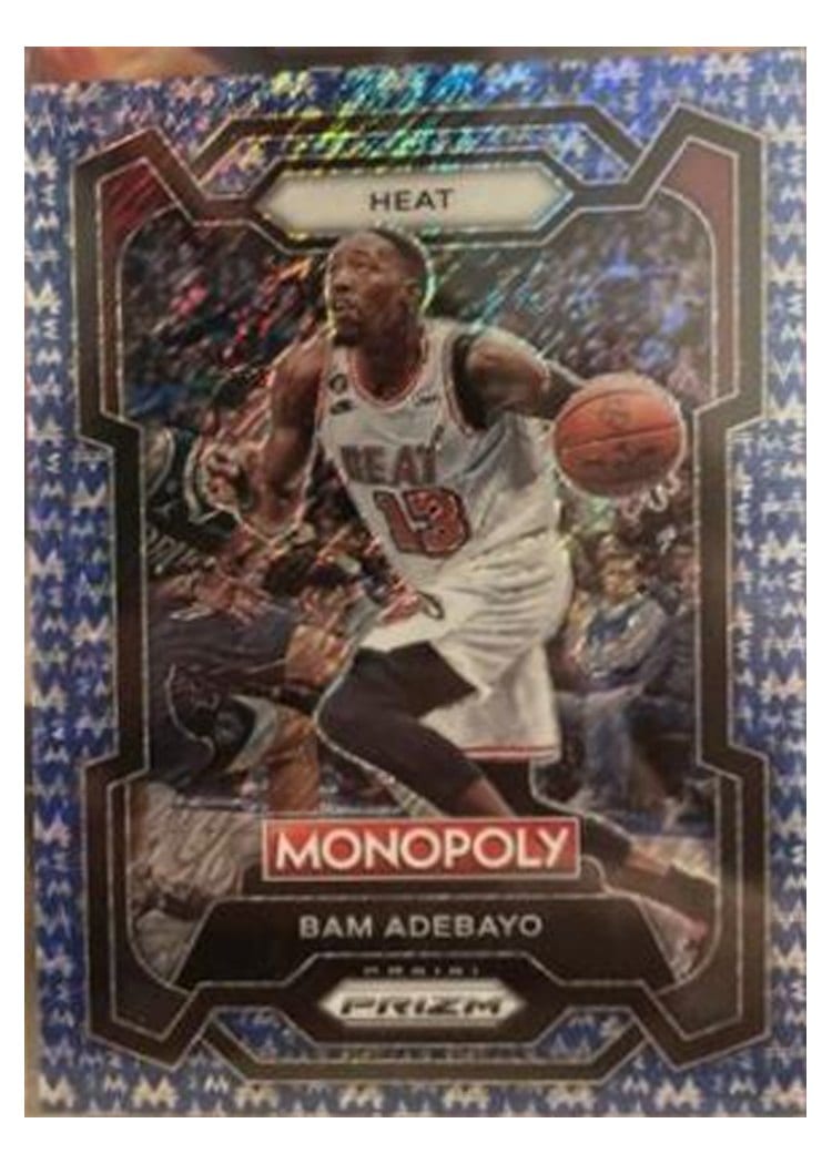 2023-24 Panini Prizm Monopoly Base Set Bam Adebayo #47 card