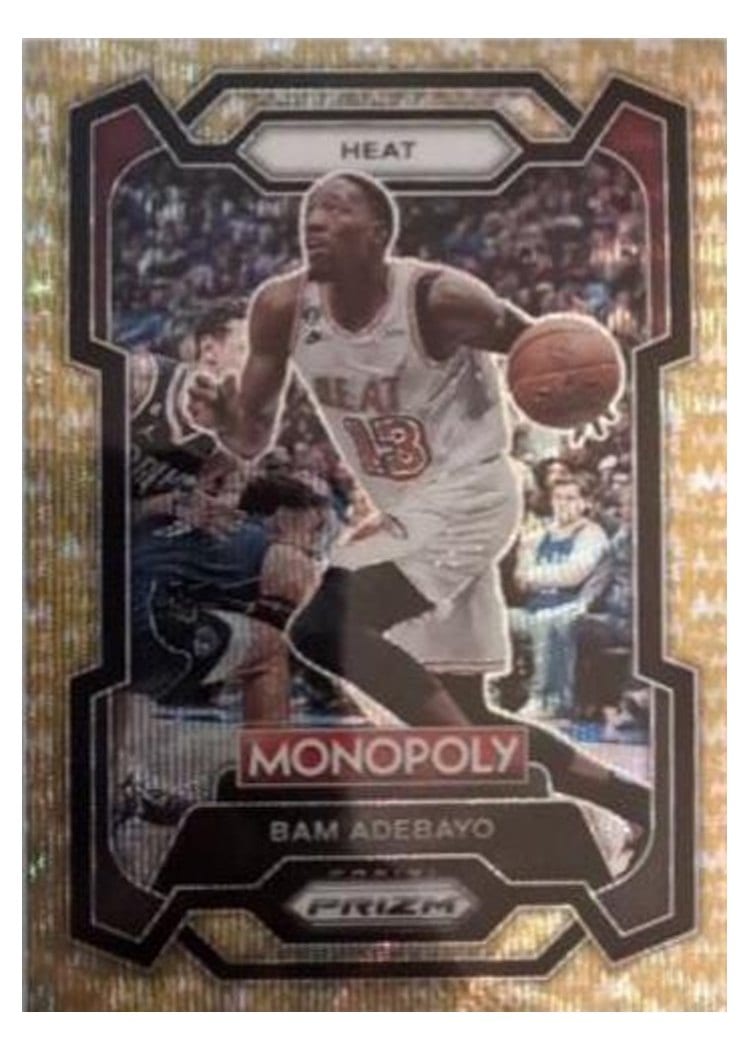 2023-24 Panini Prizm Monopoly Base Set Bam Adebayo #47 card
