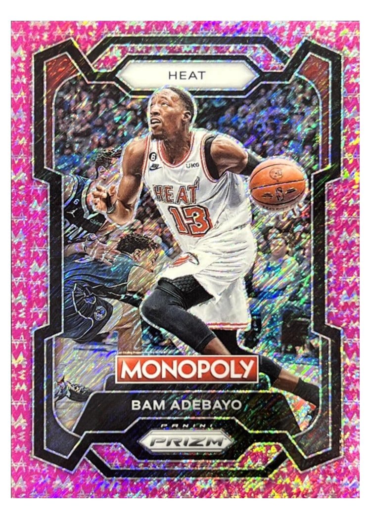 2023-24 Panini Prizm Monopoly Base Set Bam Adebayo #47 card