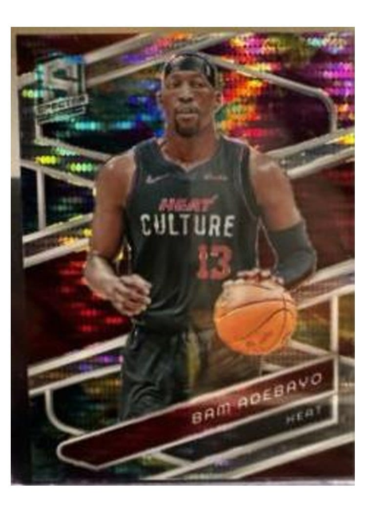 2023-24 Panini Spectra Base Set Bam Adebayo #106 card