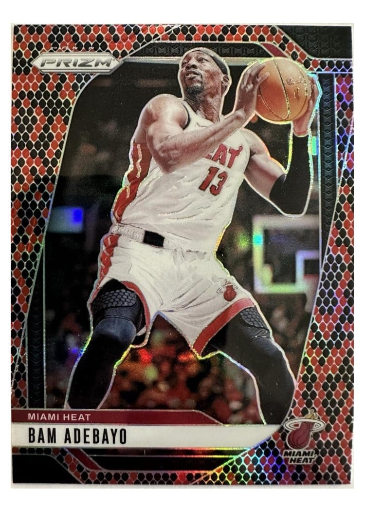 2024-25 Panini Prizm Base Set Bam Adebayo #97 card