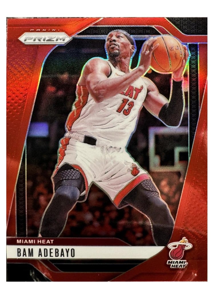 2024-25 Panini Prizm Base Set Bam Adebayo #97 card