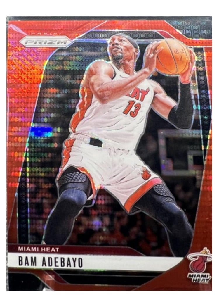 2024-25 Panini Prizm Base Set Bam Adebayo #97 card