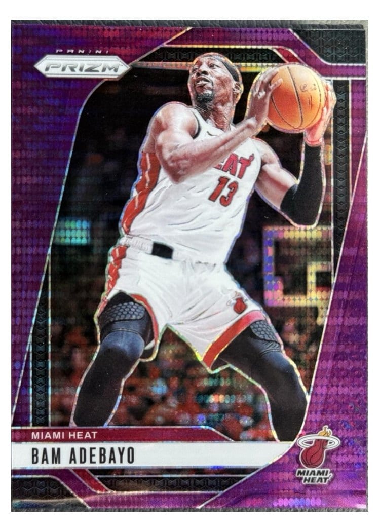 2024-25 Panini Prizm Base Set Bam Adebayo #97 card