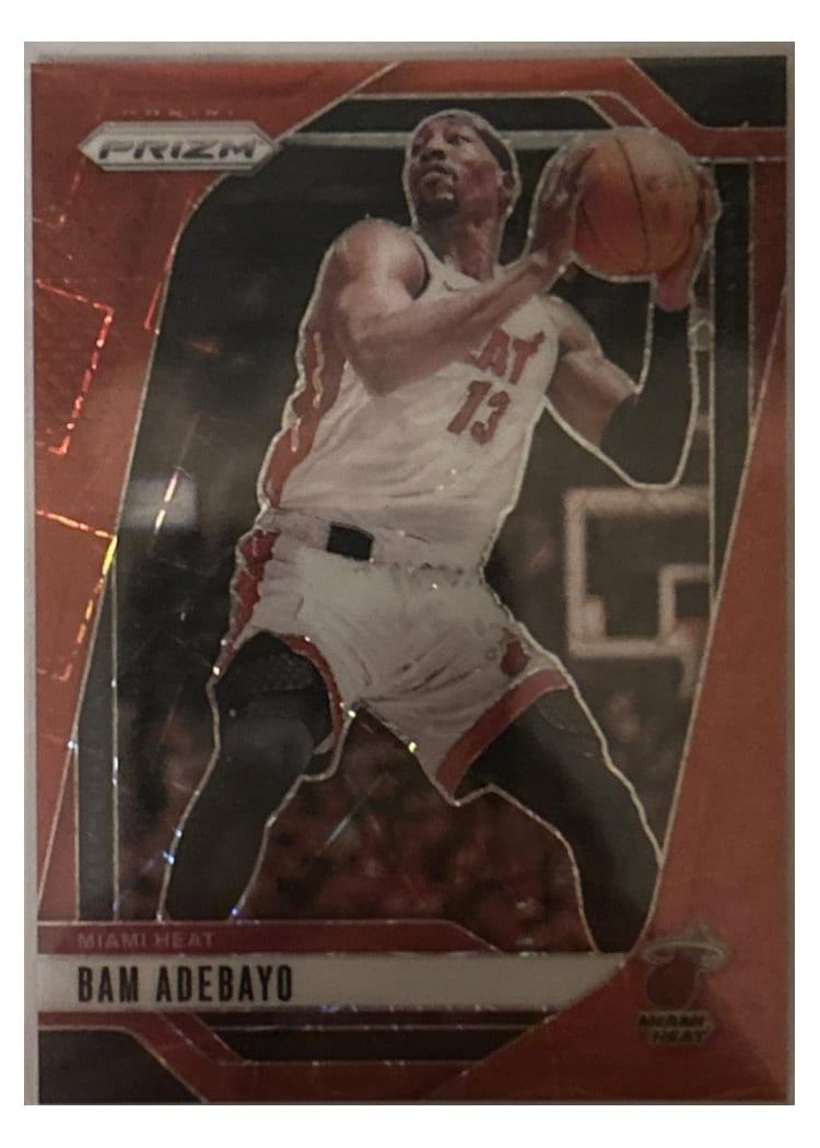 2024-25 Panini Prizm Base Set Bam Adebayo #97 card