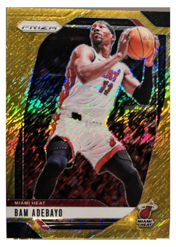 2024-25 Panini Prizm Base Set Bam Adebayo #97 card