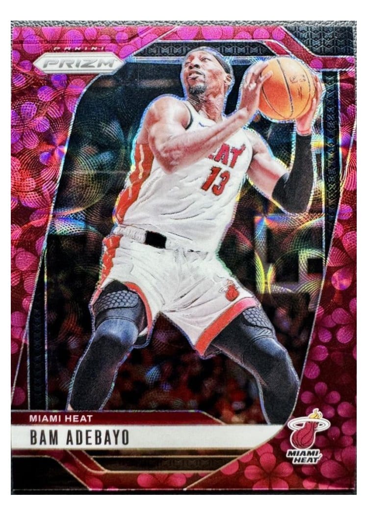 2024-25 Panini Prizm Base Set Bam Adebayo #97 card