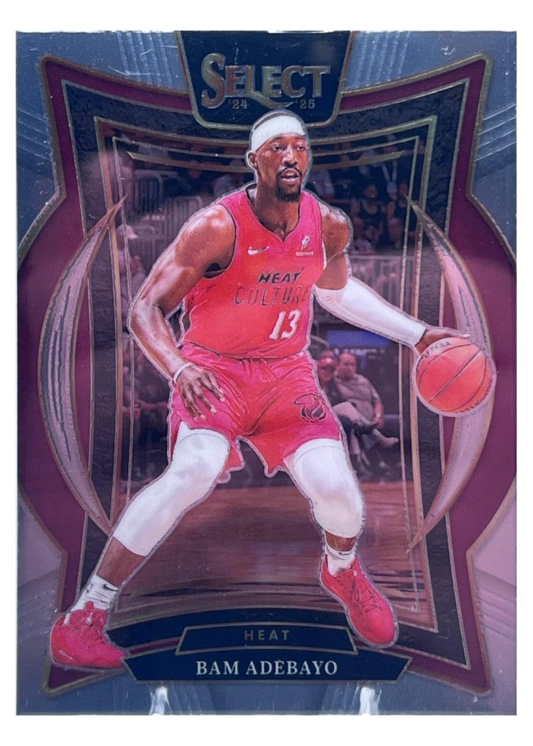 2024-25 Panini Select Base Set Bam Adebayo #15 card