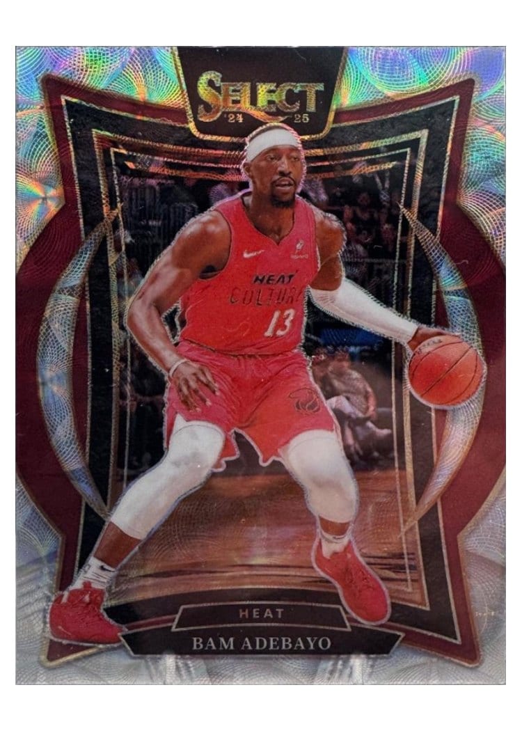 2024-25 Panini Select Base Set Bam Adebayo #15 card