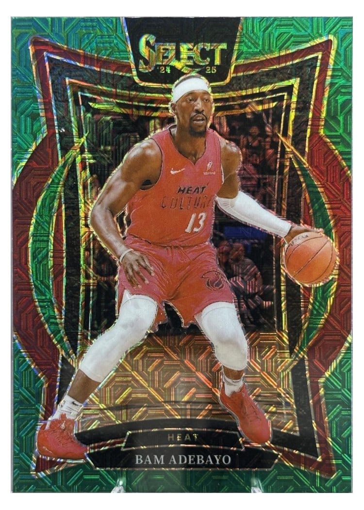 2024-25 Panini Select Base Set Bam Adebayo #15 card