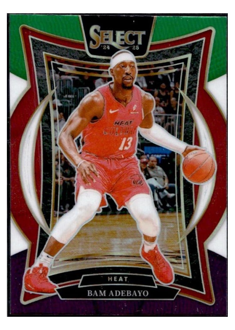 2024-25 Panini Select Base Set Bam Adebayo #15 card