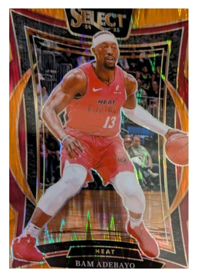 2024-25 Panini Select Base Set Bam Adebayo #15 card